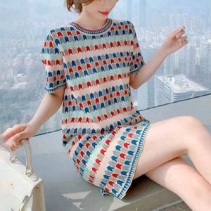 Y2k Chic Patterned Shimmery Dress ♥️