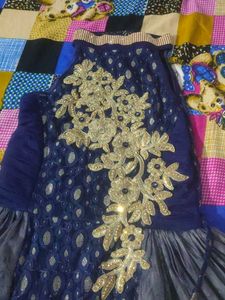 big flare gown with inner, no defect