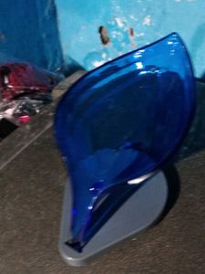 Blue Leaf Soap Dish