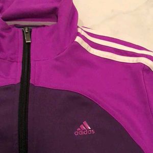 Adidas Purple Track Jacket
