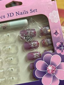 24pcs 3D Nails Set
