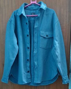 H&amp;M Woollen Oversized Shirt