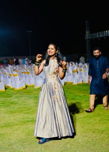 Engagement Sangeet Heavy Gown