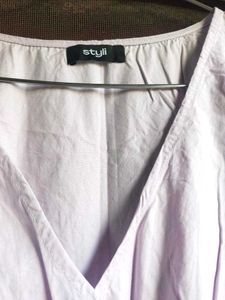 Pure Cotton Lilac WrapDress