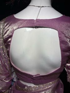 Elegant Lavender Saree