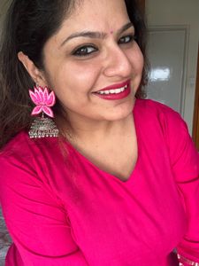 Lotus jhumka Earrings