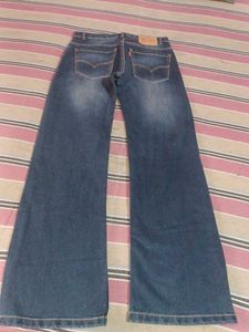 Wide Leg Denim Jeans