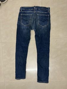 Dark Blue Denim Jeans