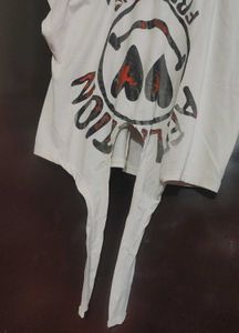 Off White Crop Top For 36 Bust