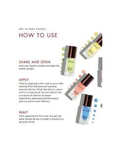 HYUE Gel FX Nail Polish