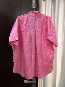 HALF SLEEVES PINK SHIRT🌸
