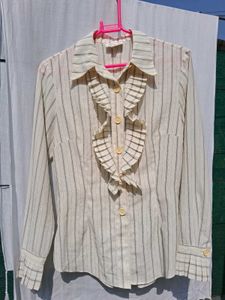 Vintage White Blouse