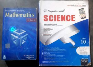 10th CBSE Mathematics And Science Books