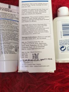 Skincare Set lotion and cleanser