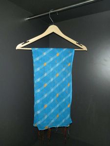 Blue Striped Dupatta
