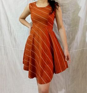 Korean Brown Dress