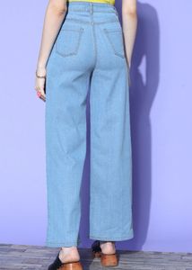 Sassafras High Rise Straight Fit Jeans