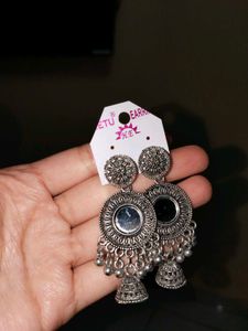 Earrings #silver #mirror