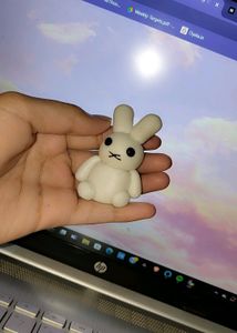 Cute Clay Miffy Keychain