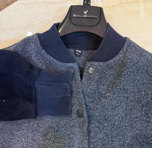 uniqlo Stylish Blue Bomber Jacket