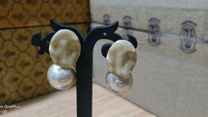 Anti tarnish Statement Earrings