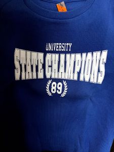 Royal Blue Crop Tshirt