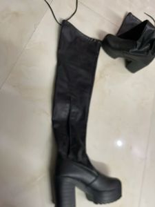 Black Platform Boots
