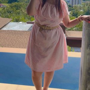 Max Peach Color Dress