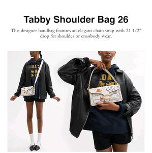 COACH TABBY SHOULDER BAG 26 SKETCH PRINT* WD BOX