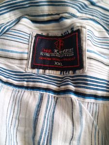 Striped Short Sleeve Button-Down