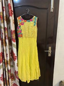 Embellished Flowy Dress