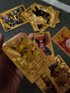 Golden Pokemon Card