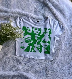 Shein Graphic Printed Top