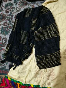 A Indo Western Style Skirt With Contrast Dupatta