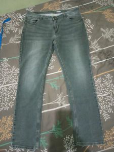 Spykar Grey Denim Jeans