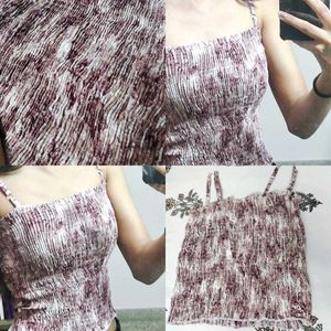 Pink Crushed Top