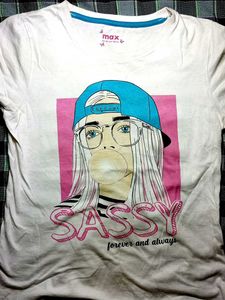 Max Sassy Graphic Tee