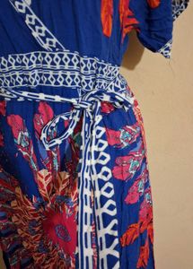 Boho Wrap Maxi Dress