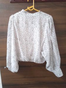 Floral Print Long Sleeve Top