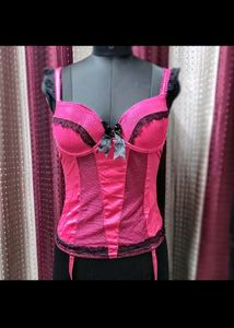 Pink Garter Top