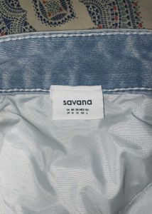 Wide Leg Denim Jeans