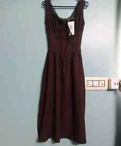 Frill Tie Dress Little Box (FREE HAIR BOW)