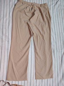 Cream Formal Pant Nude Color