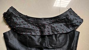 Black Blouse Offshoulder
