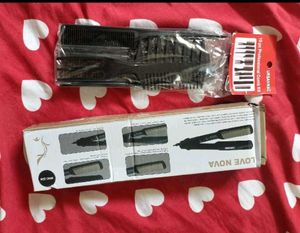 Nova Hair Straightener With Professional Comb Kit