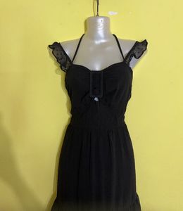 Chic Black long Dress