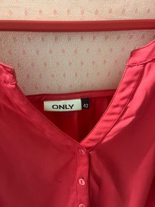Only Pink Full Sleeves Top
