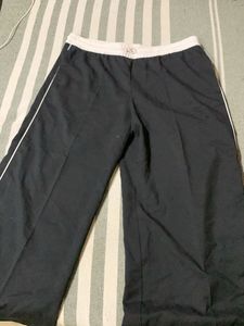 Black &amp; White Track Pants