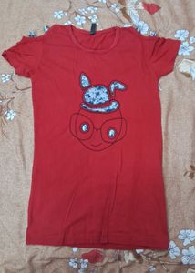 Red Graphic Tee