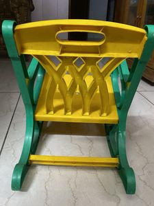 Rocking yellow Chair For Toddlers Upto 3years